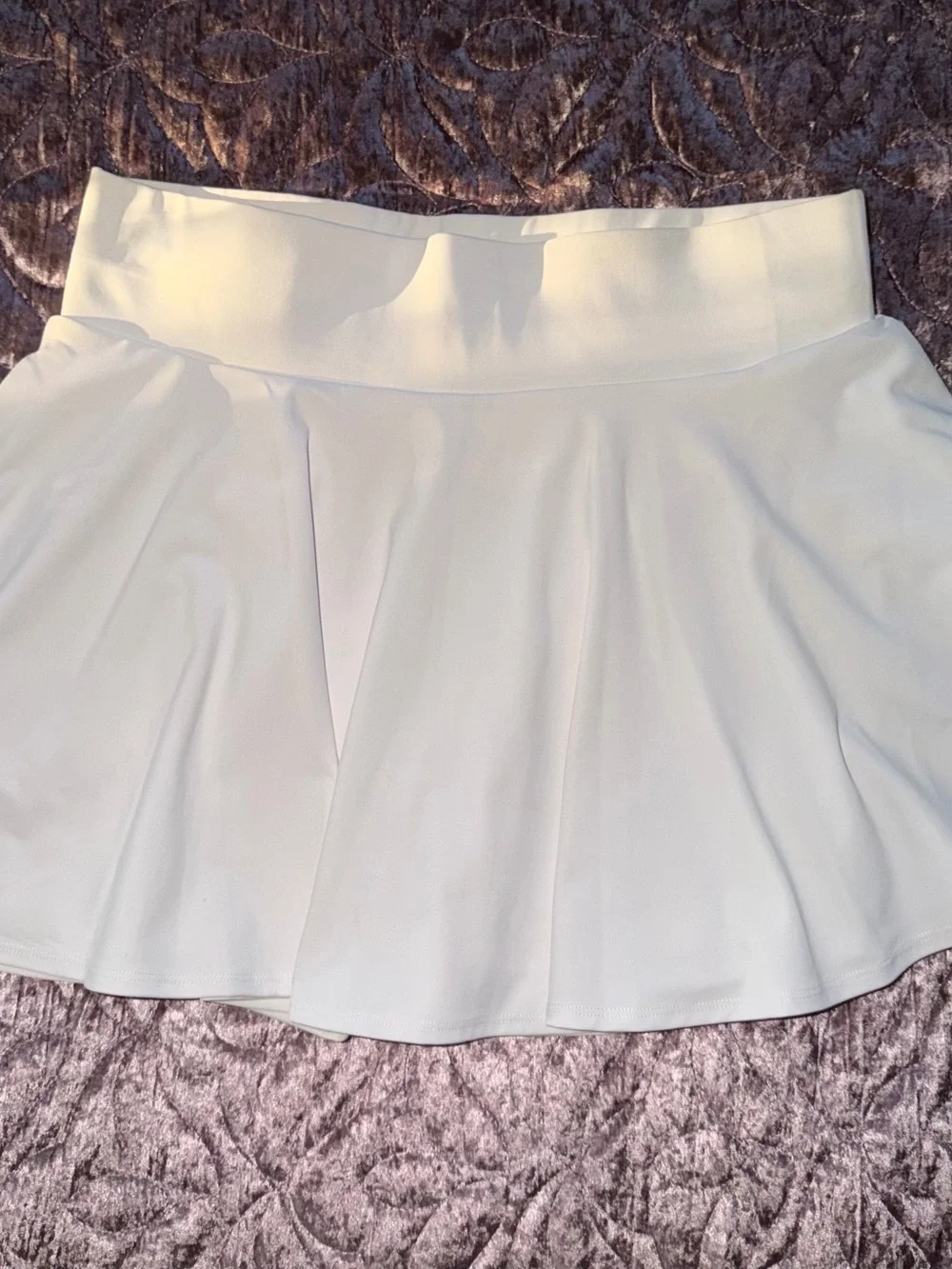 White Women’s A-Line Skirt
